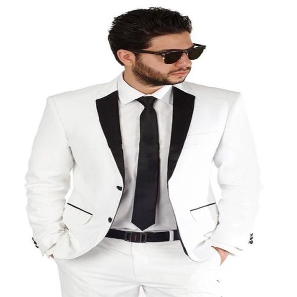 white men suits 2019 wedding groom tuxedos slim fit bridegroom suits 2 pieces (jacket+pants) man blazer, Black;gray
white men suits 2019 wedding groom tuxedos slim fit bridegroom suits 2 pieces (jacket+pants) man blazer, Black;gray