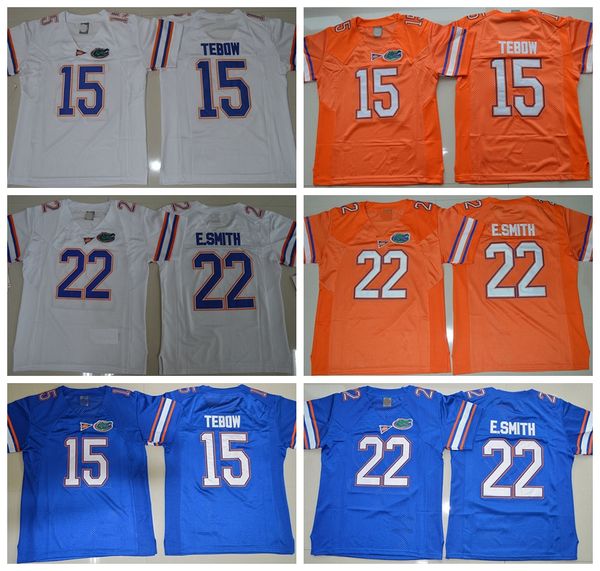 vintage florida gators college football jerseys 22 e.smith emmitt smith 15 tim tebow stitched football shirts, Black
vintage florida gators college football jerseys 22 e.smith emmitt smith 15 tim tebow stitched football shirts, Black