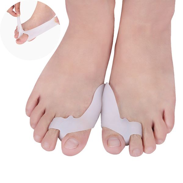 1 pair sebs soft silicone hallux valgus correction foot care tools large toe separator orthodontic device thumb protector
1 pair sebs soft silicone hallux valgus correction foot care tools large toe separator orthodontic device thumb protector