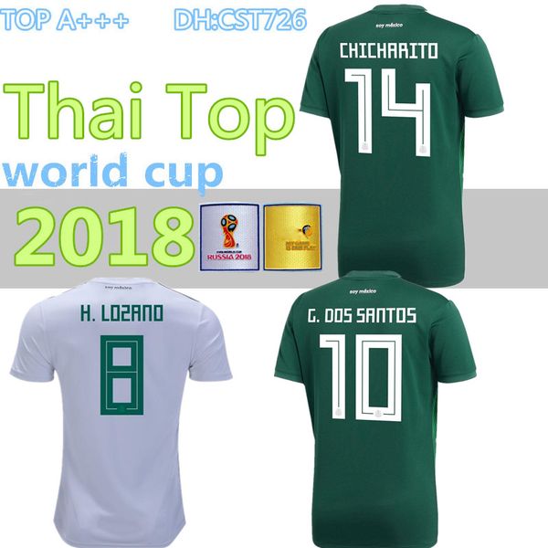 new 2018 mexico soccer jersey home 17 18 green away white chicharito camisetas de futbol h.lozano g.dos santos a.guardado football shirts, Black;yellow
new 2018 mexico soccer jersey home 17 18 green away white chicharito camisetas de futbol h.lozano g.dos santos a.guardado football shirts, Black;yellow