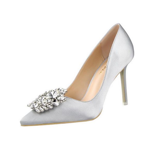 ew formal banquet wedding shoes korean rhinestone high-heeled thin shallow mouth pointed buckle single shoes professional women's shoes, Black
ew formal banquet wedding shoes korean rhinestone high-heeled thin shallow mouth pointed buckle single shoes professional women's shoes, Black