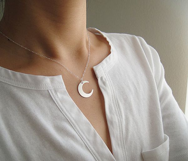 10pcs geometric cute tiny half moon pendant charm necklace simple crescent moon necklace galaxy moon necklace jewelry for lady girl, Silver
10pcs geometric cute tiny half moon pendant charm necklace simple crescent moon necklace galaxy moon necklace jewelry for lady girl, Silver