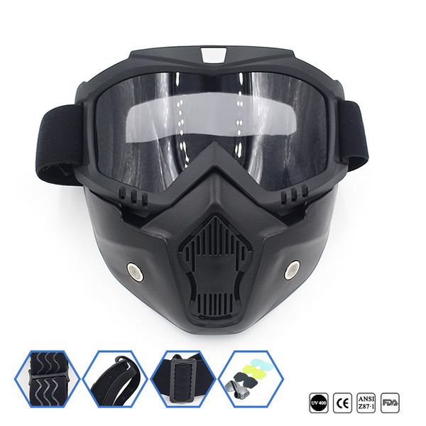 dirt bike motorcycle riding goggles cycling face mask motocross bicycle off-road vehicle ski detachable goggle
dirt bike motorcycle riding goggles cycling face mask motocross bicycle off-road vehicle ski detachable goggle