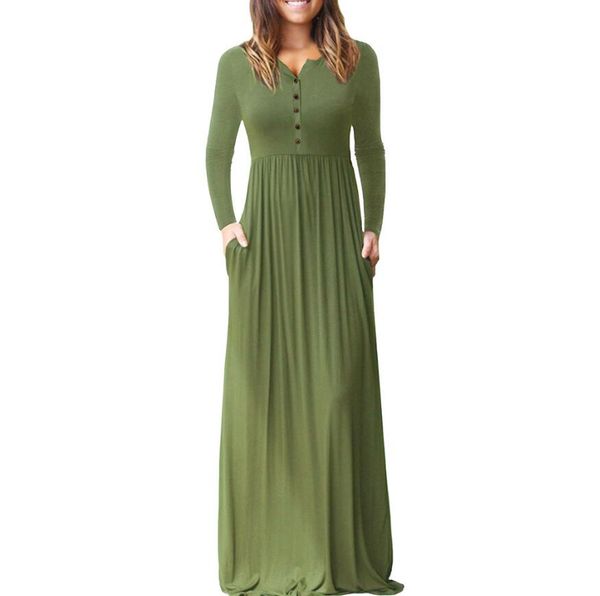 fashion full dress pure color sleeve head circular collar long sleeves high waist have a pocket women's style dress women's clothi, Black;gray
fashion full dress pure color sleeve head circular collar long sleeves high waist have a pocket women's style dress women's clothi, Black;gray