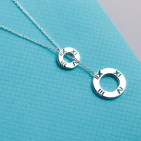 women s925 sterling silver necklace women rome number atlas charm chain fashion wedding party t hollow necklaces
women s925 sterling silver necklace women rome number atlas charm chain fashion wedding party t hollow necklaces