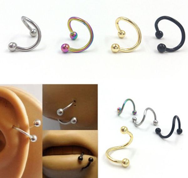 nose ring body art piercing jewelry fashion jewelry type 316 l stainless steel s nose nose ring 100 pcs kka2071, Silver
nose ring body art piercing jewelry fashion jewelry type 316 l stainless steel s nose nose ring 100 pcs kka2071, Silver
