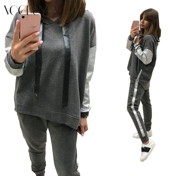 voobuyla 2 piece set women tracksuit sports suit gym running outfits sportswear running yoga sets sweatshirt+pant jogging suits, Black;blue
voobuyla 2 piece set women tracksuit sports suit gym running outfits sportswear running yoga sets sweatshirt+pant jogging suits, Black;blue