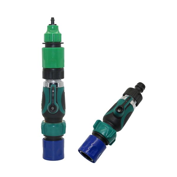 3/4" american standard thread valve with quick connectors garden irrigation fittings water kits connectors pipe adapter 1 set
3/4" american standard thread valve with quick connectors garden irrigation fittings water kits connectors pipe adapter 1 set