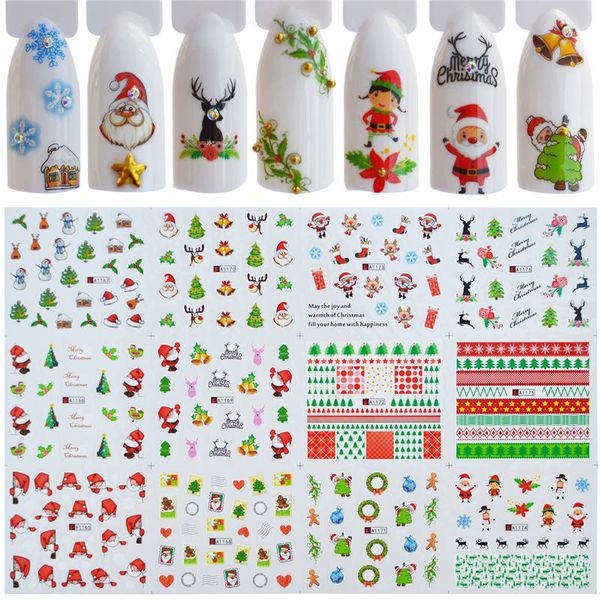 ywk 12 designs christmas santas snowflake snowman mixed designs diysticker water transfer nail art stickers nails decals, Black
ywk 12 designs christmas santas snowflake snowman mixed designs diysticker water transfer nail art stickers nails decals, Black