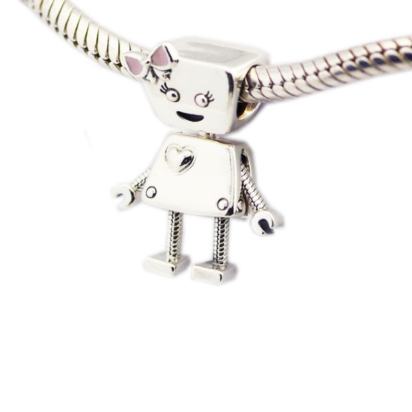 bella bot charm lovely girl robot beads for woman diy jewelry making silver charms fit original 925 bracelets & bangle
bella bot charm lovely girl robot beads for woman diy jewelry making silver charms fit original 925 bracelets & bangle