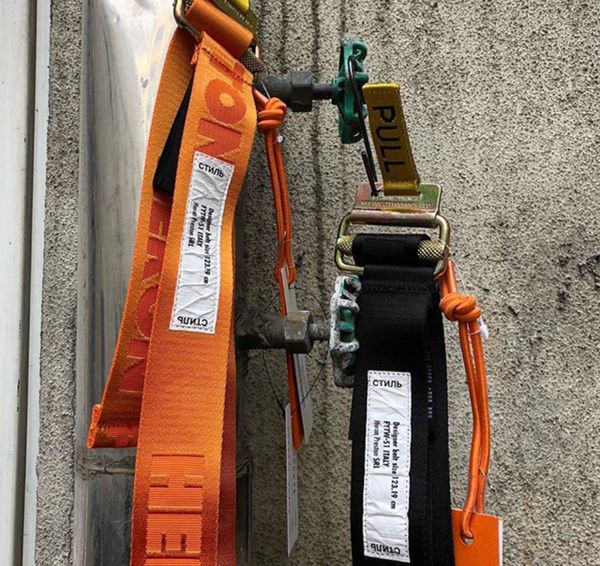 2018ss Best Version 1:1a Heron Preston Canvas Belt Hiphop Streetwear Women Men Belt Heron Preston 120CM Black&Orange 
2018ss Best Version 1:1a Heron Preston Canvas Belt Hiphop Streetwear Women Men Belt Heron Preston 120CM Black&Orange