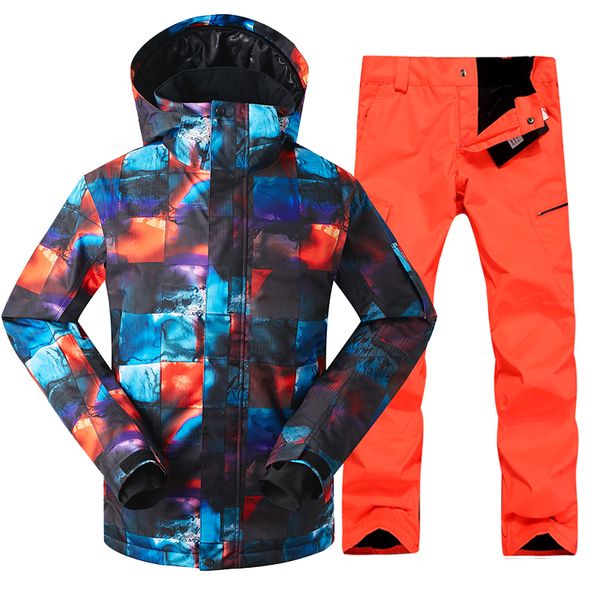 gsou snow male skiing suit waterproof thick warm windproof ski jacket ski pants single double board skiing clothes for men
gsou snow male skiing suit waterproof thick warm windproof ski jacket ski pants single double board skiing clothes for men