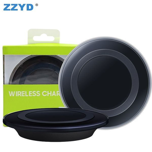 Zzyd for iphone x am ung 8 note 8 qi wirele charger quick charging adapter with retail package u b cable Zzyd for iphone x am ung 8 note 8 qi wirele charger quick charging adapter with retail package u b cable