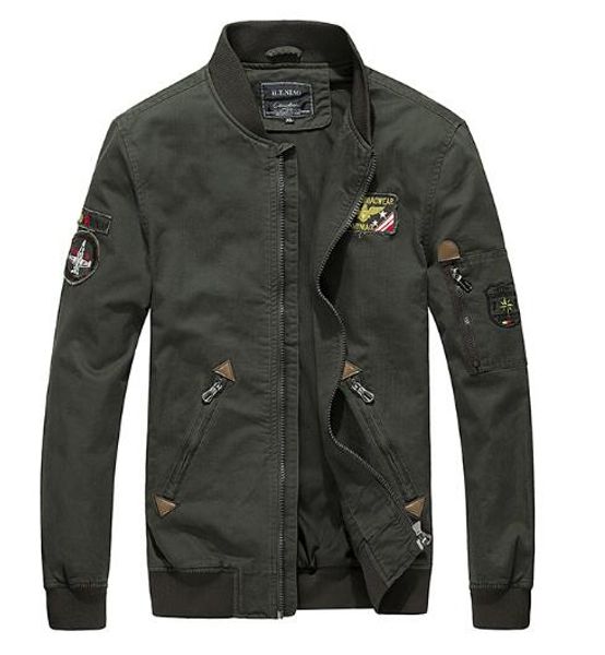 spring and autumn new military uniform men's jacket military jacket casual jackets coat, Black;brown
spring and autumn new military uniform men's jacket military jacket casual jackets coat, Black;brown