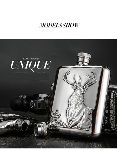 luxury 6 oz 304 stainless steel wine hip flasks wine bottle buck emboss liquor pot alcohol flagon hopper funnel set
luxury 6 oz 304 stainless steel wine hip flasks wine bottle buck emboss liquor pot alcohol flagon hopper funnel set