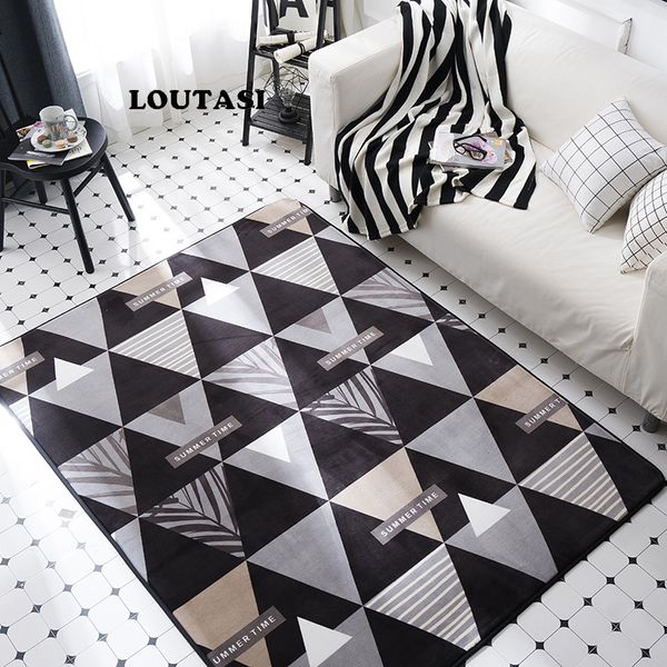 

loutasi modern geometric triangle carpet for living room parlor area rugs hallway doormat floor mat for bedroom home decorative