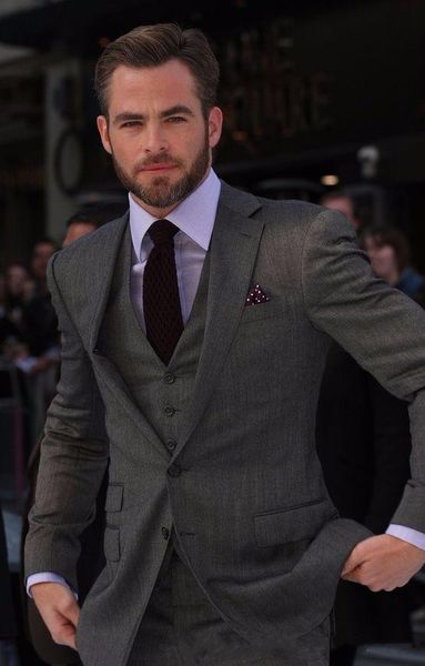 custom made dark grey groom tuxedos slim fit groomsmen wear two button man suit wedding mens suits (jacket+pants+vest, Black;gray
custom made dark grey groom tuxedos slim fit groomsmen wear two button man suit wedding mens suits (jacket+pants+vest, Black;gray
