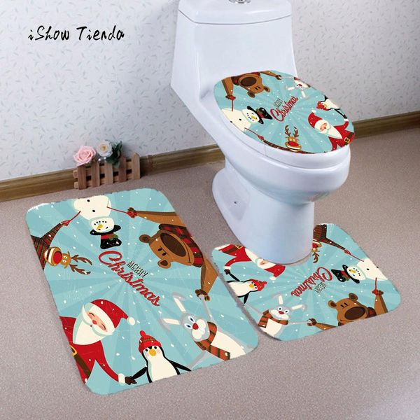 bathroom print 3pcs christmas bathroom non-slip pedestal rug lid toilet cover bath mat set christmas theme decoration mats
bathroom print 3pcs christmas bathroom non-slip pedestal rug lid toilet cover bath mat set christmas theme decoration mats