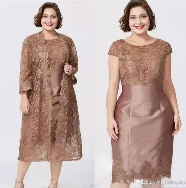 new custom made mother of bride dresses suits lace appliqued sheath scoop neck satin knee length two piece formal evening gown bc0279, Black;red
new custom made mother of bride dresses suits lace appliqued sheath scoop neck satin knee length two piece formal evening gown bc0279, Black;red