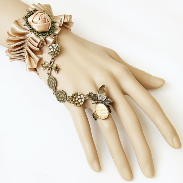 2018 girl retro charm bracelet champagne e-plating party daily new women vintage floral rose ring bracelets, Blue;gray
2018 girl retro charm bracelet champagne e-plating party daily new women vintage floral rose ring bracelets, Blue;gray
