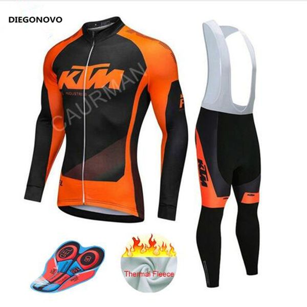 2018 KTM Cycling Jersey Men Pro Team Winter Thermal Fleece Long Sleeve MTB Clothing Breathable Bib Pants Gel Pad Ropa Ciclismo
2018 KTM Cycling Jersey Men Pro Team Winter Thermal Fleece Long Sleeve MTB Clothing Breathable Bib Pants Gel Pad Ropa Ciclismo