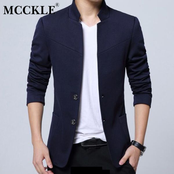 mcckle blazer men causal suit jacket male stand collar blazer slim fit mens wedding coat terno masculino plus size m-5xl, White;black 
mcckle blazer men causal suit jacket male stand collar blazer slim fit mens wedding coat terno masculino plus size m-5xl, White;black