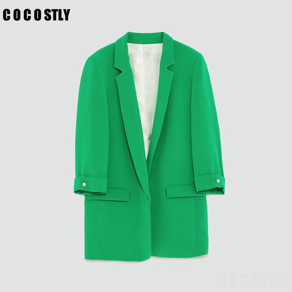 2018 new blazer women 4 colors slim fit blazer jackets notched office work open front outfits candy color feminino, White;black
2018 new blazer women 4 colors slim fit blazer jackets notched office work open front outfits candy color feminino, White;black