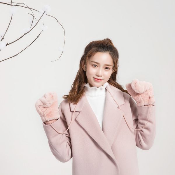 2018 new winter japanese sweet women gloves chic warm winter gloves knitting faux wool black pink, Blue;gray
2018 new winter japanese sweet women gloves chic warm winter gloves knitting faux wool black pink, Blue;gray