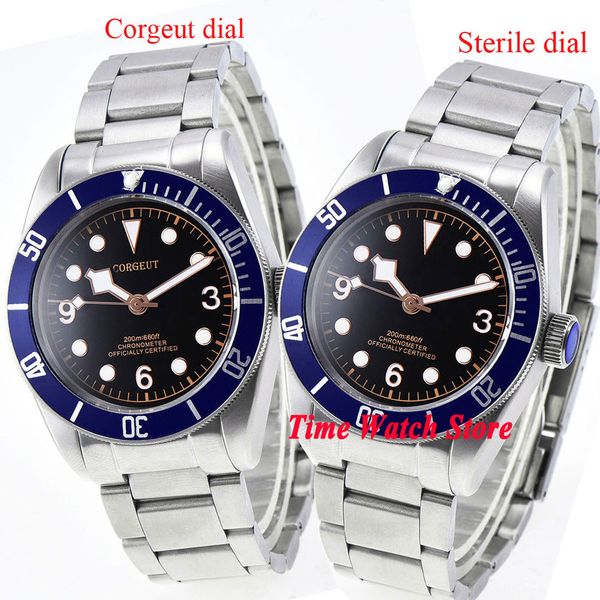 corgeut 41mm men's watch black dial luminous sapphire glass blue bezel solid metal bracelet miyota automatic wrist watch men, Slivery;brown
corgeut 41mm men's watch black dial luminous sapphire glass blue bezel solid metal bracelet miyota automatic wrist watch men, Slivery;brown