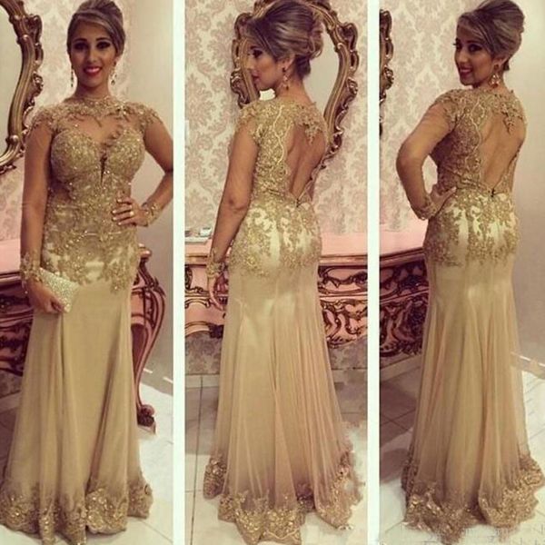 arabic evening dress sheer jewel neck long sleeve prom dresses beaded lace appliques floor length formal dress open back, Black;red
arabic evening dress sheer jewel neck long sleeve prom dresses beaded lace appliques floor length formal dress open back, Black;red