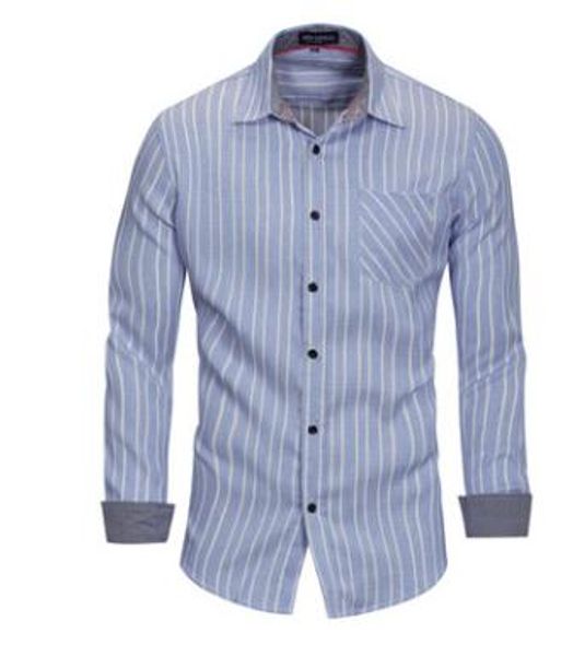 brand clothings for mens casual long sleeves striped spring and autumn male pure cotton shirt clothes fredd marshall j2481, White;black
brand clothings for mens casual long sleeves striped spring and autumn male pure cotton shirt clothes fredd marshall j2481, White;black