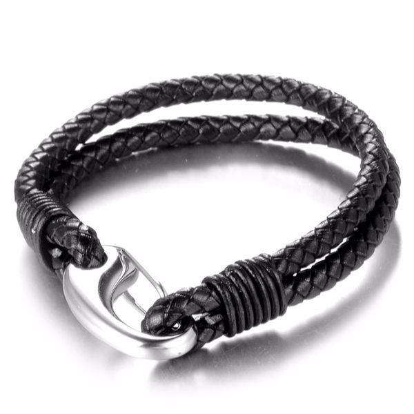 simple design punk rock women men bracelets charm leather weave multilayer bracelets fashion jewelry 18.5/20.5/21.5cm, White
simple design punk rock women men bracelets charm leather weave multilayer bracelets fashion jewelry 18.5/20.5/21.5cm, White