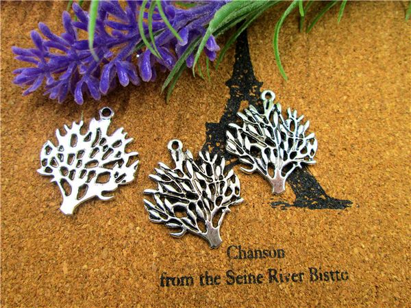 60pcs tree charms--antique silver tree of life charms pendants 24x30mm, Bronze;silver
60pcs tree charms--antique silver tree of life charms pendants 24x30mm, Bronze;silver