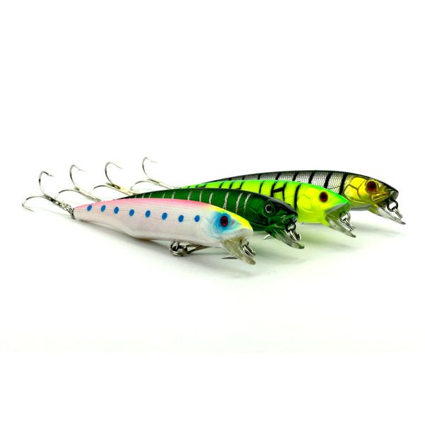 4pcs 10.5cm 15.4g ater hard baits minnow crankbait pencil vib swimbait lures kit set fit saltwater and freshwater
4pcs 10.5cm 15.4g ater hard baits minnow crankbait pencil vib swimbait lures kit set fit saltwater and freshwater