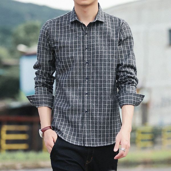 men's casual shirts 2021 autumn spring plaid shirt men long sleeve fashion camisa masculine hombre loose chemise homme clothes, White;black
men's casual shirts 2021 autumn spring plaid shirt men long sleeve fashion camisa masculine hombre loose chemise homme clothes, White;black