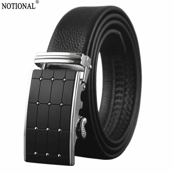 notional leather belt men male genuine leather automatic buckle fashion designer high quality mens belts black nx2009b, Black;brown
notional leather belt men male genuine leather automatic buckle fashion designer high quality mens belts black nx2009b, Black;brown