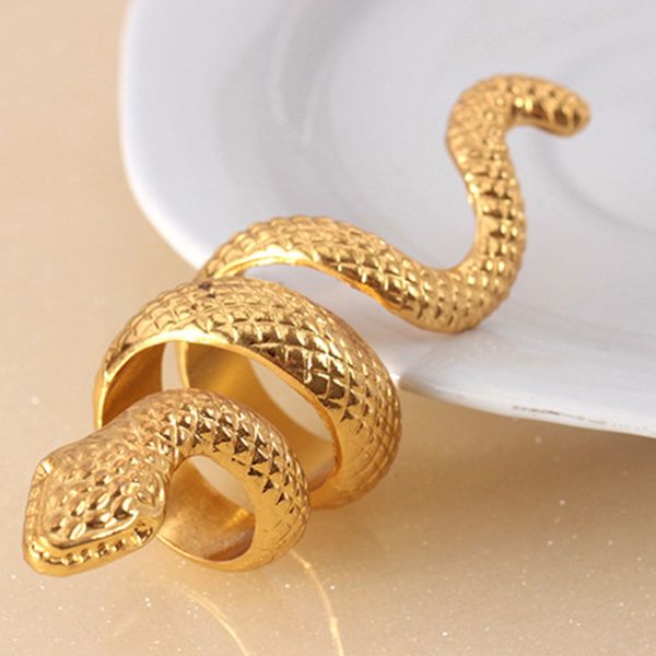 new arrival fashion snake rings for men women gold silver color heavy metal punk rock vintage animal jewelry #274250, Golden;silver
new arrival fashion snake rings for men women gold silver color heavy metal punk rock vintage animal jewelry #274250, Golden;silver