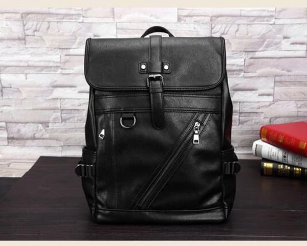 wholesale brand package outdoor leisure leather, travel backpack flip buckle men backpack large capacity simple korean version shoulder bag
wholesale brand package outdoor leisure leather, travel backpack flip buckle men backpack large capacity simple korean version shoulder bag