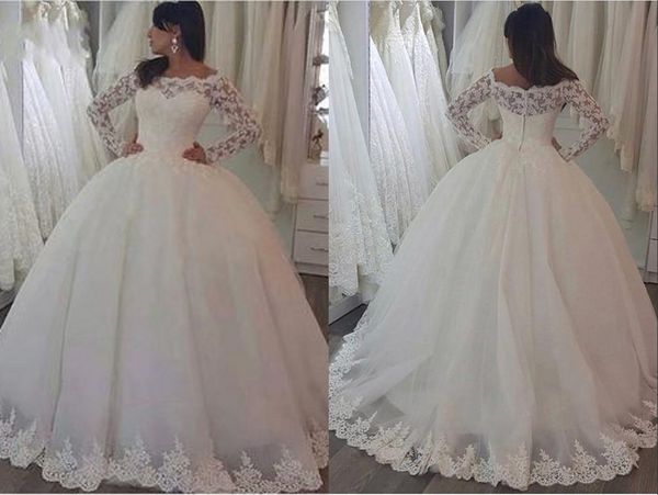 gorgeous scoop sheer neck wedding dresses 2018 illusion long sleeves ball gown lace applique plus size custom white ivory bridal gowns
gorgeous scoop sheer neck wedding dresses 2018 illusion long sleeves ball gown lace applique plus size custom white ivory bridal gowns