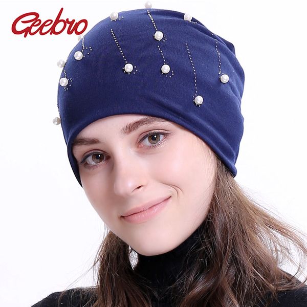 geebro new women's beanie hat 2018 autumn pearl rhinestone slouchy skullies beanies for female womens plain balaclava bonnet, Blue;gray
geebro new women's beanie hat 2018 autumn pearl rhinestone slouchy skullies beanies for female womens plain balaclava bonnet, Blue;gray