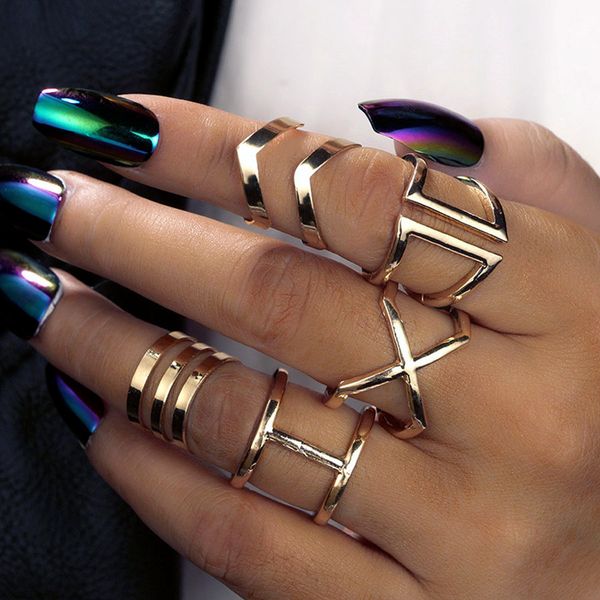 ravimour steampunk boho knuckles women rings gold color geometric wave cross metal maxi ring set female jewelry vintage ringen, Golden;silver
ravimour steampunk boho knuckles women rings gold color geometric wave cross metal maxi ring set female jewelry vintage ringen, Golden;silver