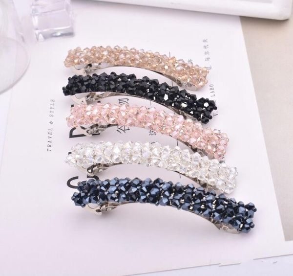 fashion women girls bling headwear crystal rhinestone hair clip barrette hairpin hair accessories, Black;brown
fashion women girls bling headwear crystal rhinestone hair clip barrette hairpin hair accessories, Black;brown