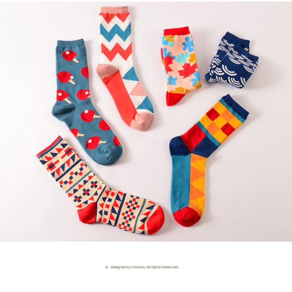 colour crew cotton happy socks men/women british style casual harajuku designer brand fashion novelty art for couple funny, Black
colour crew cotton happy socks men/women british style casual harajuku designer brand fashion novelty art for couple funny, Black