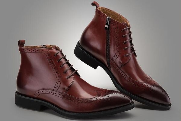 carved mens england style gentleman dress ankle boots shoes 2018 autumn winter lace up short motorcycle boots shoes sapatos, Black
carved mens england style gentleman dress ankle boots shoes 2018 autumn winter lace up short motorcycle boots shoes sapatos, Black