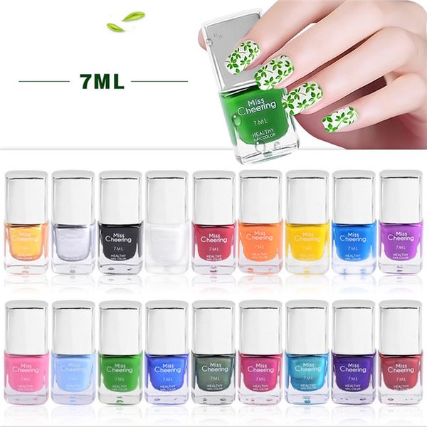 misscheering deal 7ml nail polish stamp nail art stamping lacquer varnish spray vernis ongle gel polish 18 colors
misscheering deal 7ml nail polish stamp nail art stamping lacquer varnish spray vernis ongle gel polish 18 colors