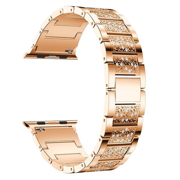 For Apple Watch Band,Crystal Rhinestone Diamond Watch Band Luxury Stainless Steel Bracelet Jewelry Strap Watch Bands for Apple iWatch 3
For Apple Watch Band,Crystal Rhinestone Diamond Watch Band Luxury Stainless Steel Bracelet Jewelry Strap Watch Bands for Apple iWatch 3