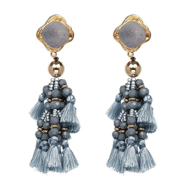 sedex 2018 women's earring women brand boho drop dangle fringe earring vintage ethnic statement tassel earrings fashion jewelry, Silver
sedex 2018 women's earring women brand boho drop dangle fringe earring vintage ethnic statement tassel earrings fashion jewelry, Silver
