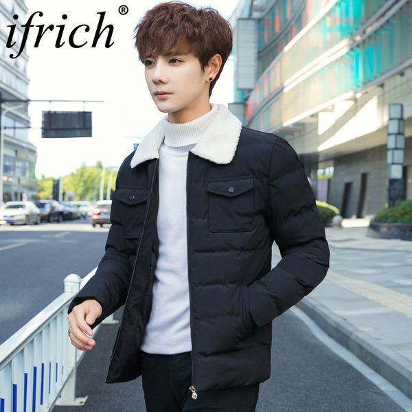 new parka men coat bomber jackets men cotton thick wool outwear winter jacket parka coat waterproof down fashion clothes, Black
new parka men coat bomber jackets men cotton thick wool outwear winter jacket parka coat waterproof down fashion clothes, Black