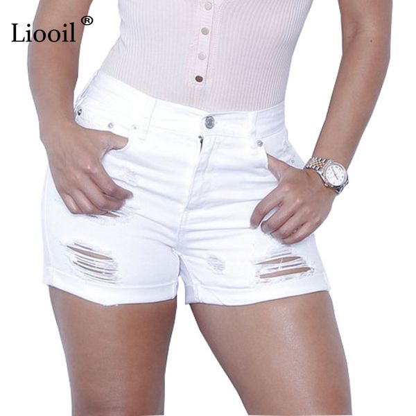 liooil white shorts women 2017 new mid waist hole hollow out pockets denim shorts fashion skinny jean cotton summer, White;black
liooil white shorts women 2017 new mid waist hole hollow out pockets denim shorts fashion skinny jean cotton summer, White;black