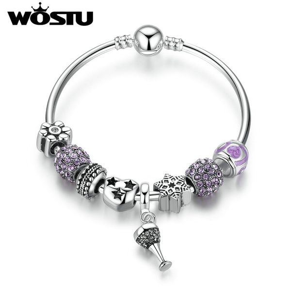 wholesale- wostu new fashion openwork heart silver charm bracelets with purple crystal beads bracelets & bangles diy jewelry xch3815, Black
wholesale- wostu new fashion openwork heart silver charm bracelets with purple crystal beads bracelets & bangles diy jewelry xch3815, Black